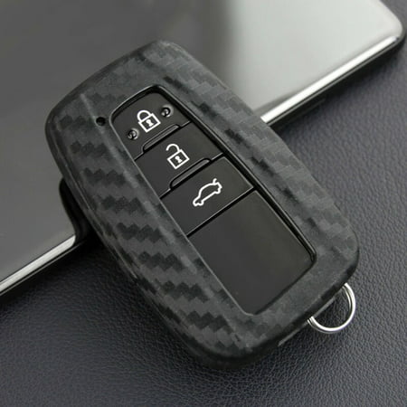 Car Key Fob Chain With Keyring Fits For Toyota Camry CHR RAV4 Cover Case Durable
